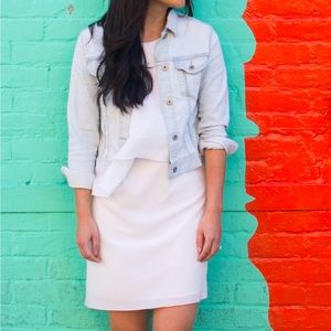 French Connection White Dress Size 2